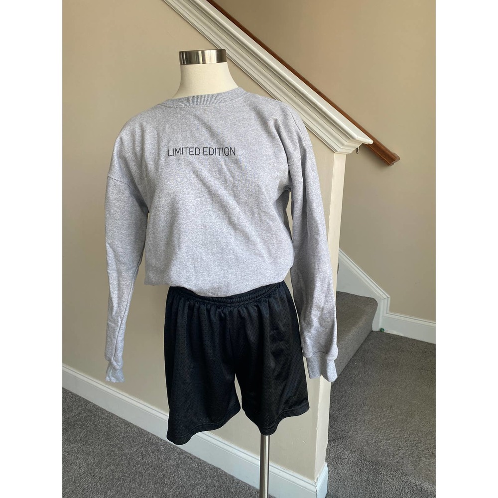 Miss Pap Gray Crewneck pullover sweatshirt "Limited Edition" size small